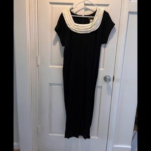 Long black dress